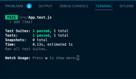 Mock test pass