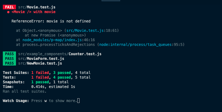 output fail 2