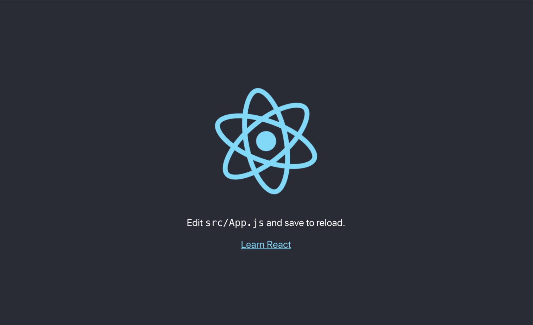 react app