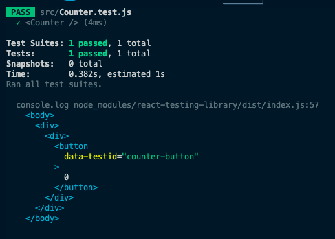 second test
