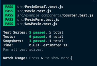 test pass